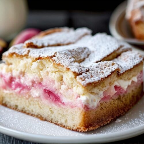 Perfect 5-Ingredient Rhubarb Cake Recipe: Sweet & Tangy Delight