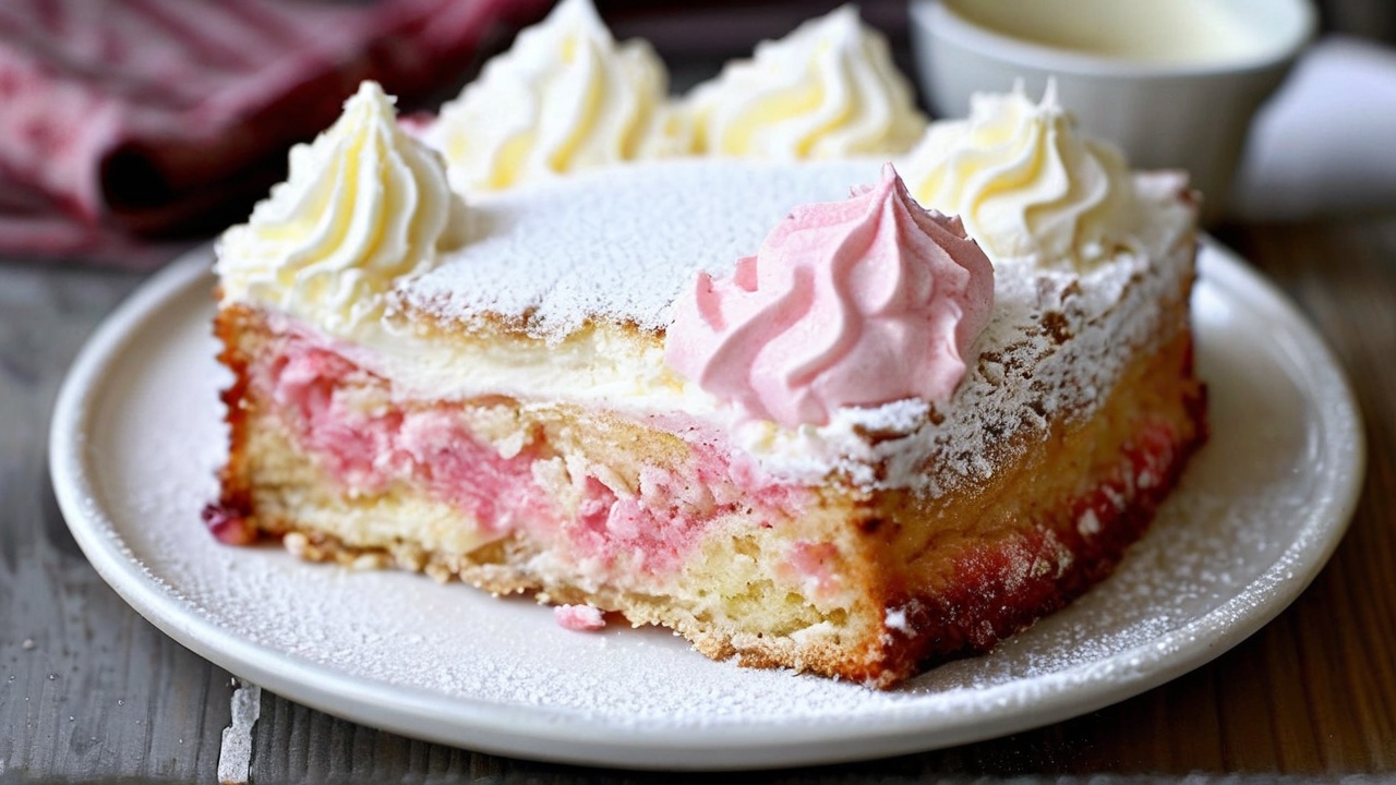 Perfect 5-Ingredient Rhubarb Cake Recipe: Sweet & Tangy Delight