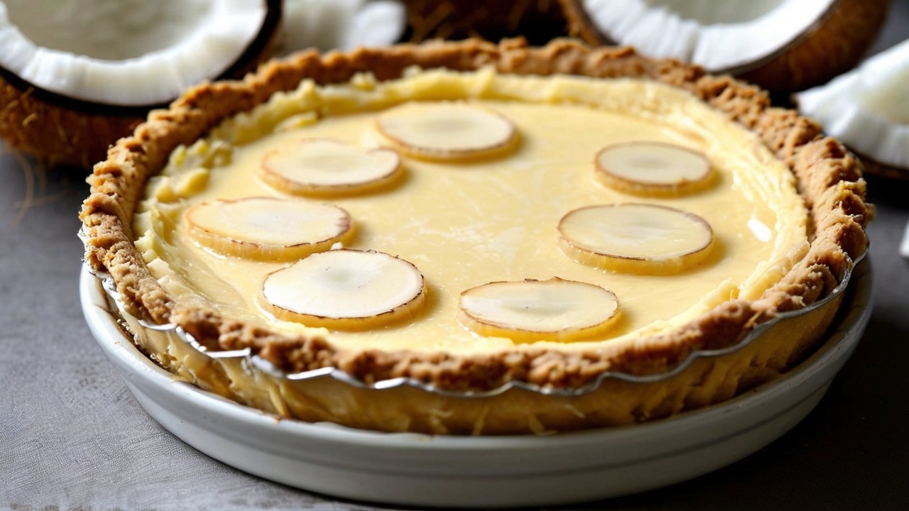 ¡Delicia Cremosa en Cada Bocado! Pastel de Natillas de Coco Fácil y Rápido que Sorprenderá a Todos”