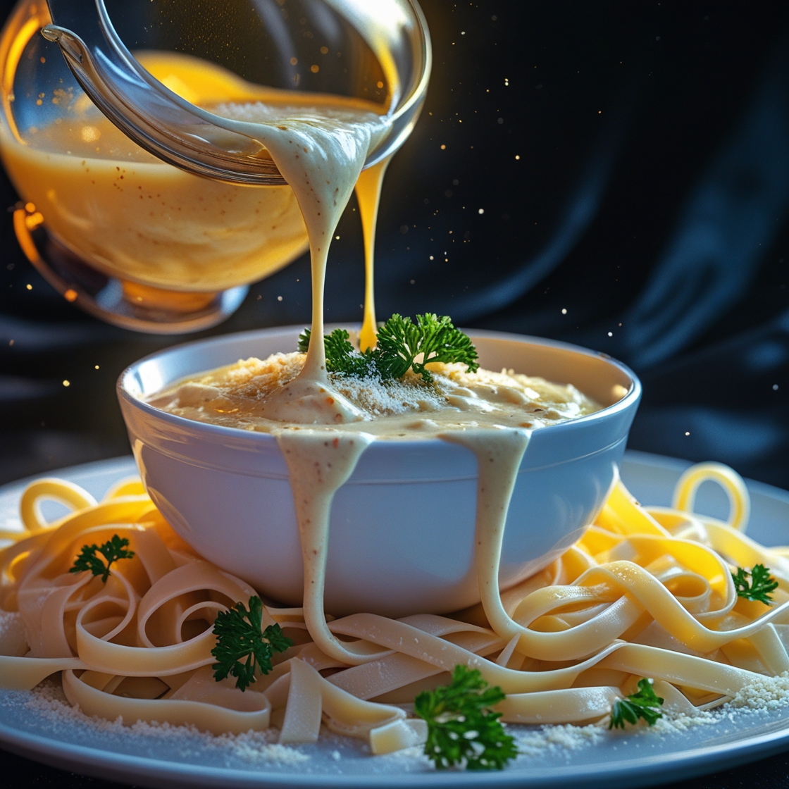 Indulge in Rich & Creamy Alfredo Sauce: A Luxurious Recipe for the Perfect Comfort Meal"