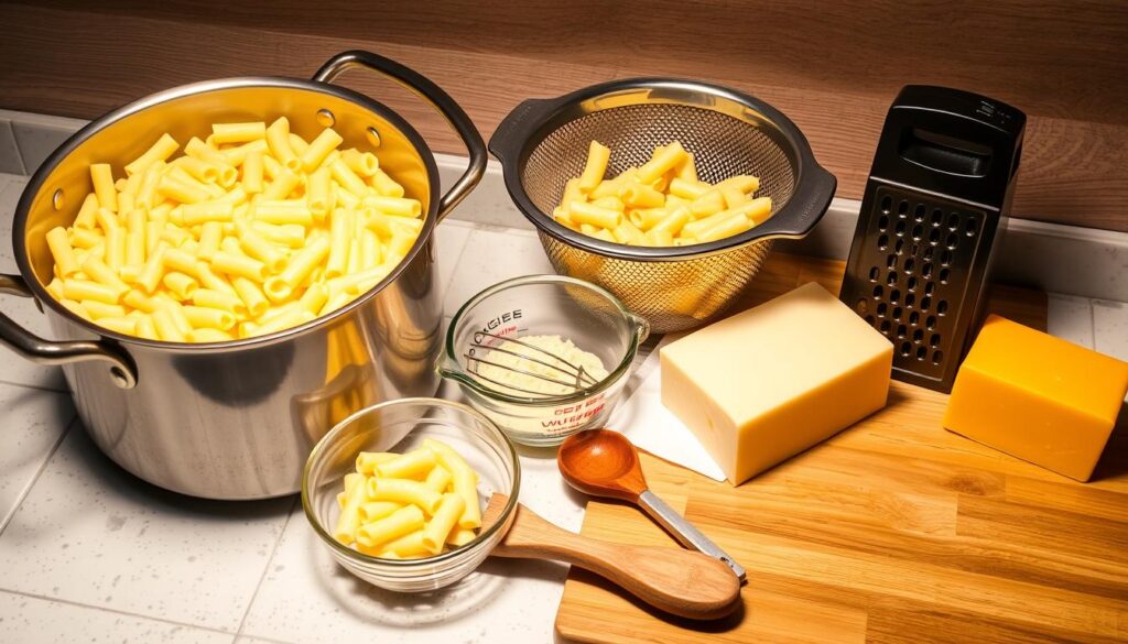 homemade mac and cheese equipment