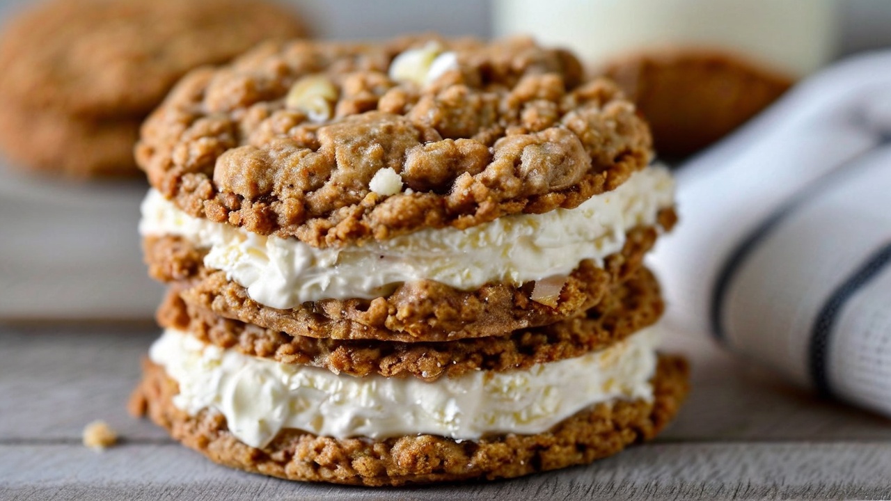 Oatmeal Cream Pie Recipe: Heavenly, Soft, and Irresistibly Delicious Homemade Treats