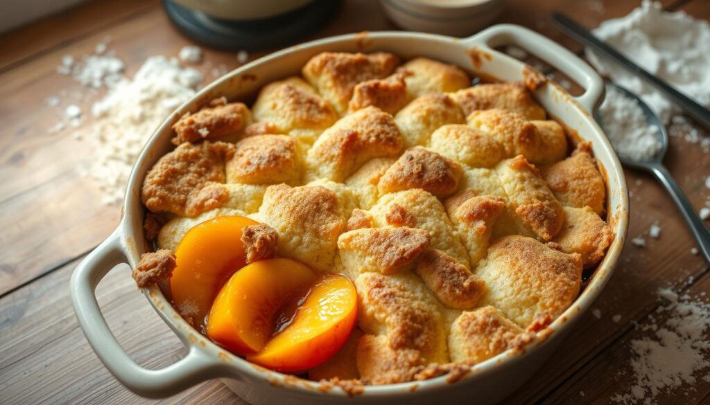 peach cobbler recipe with cake mix