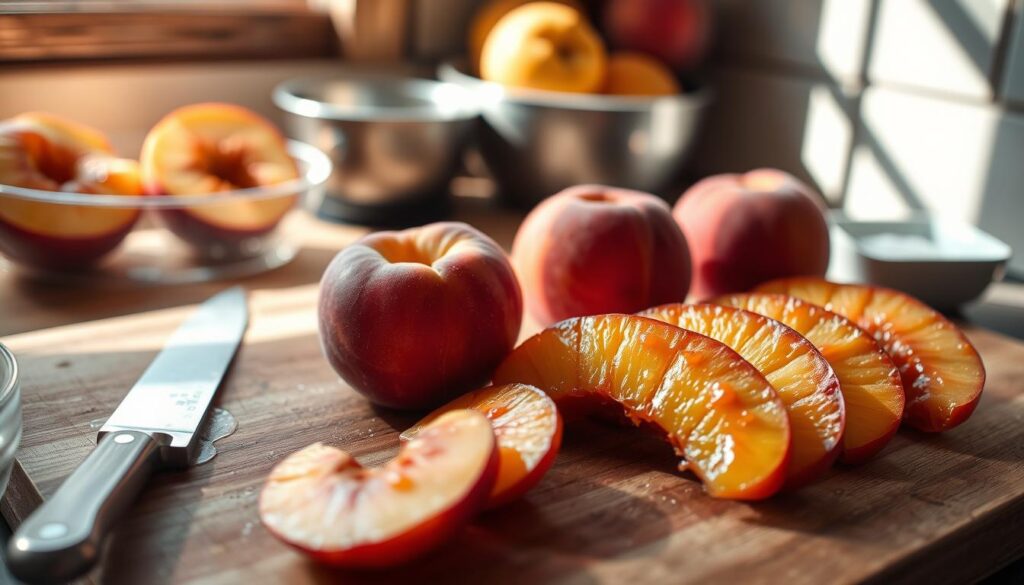 peach preparation