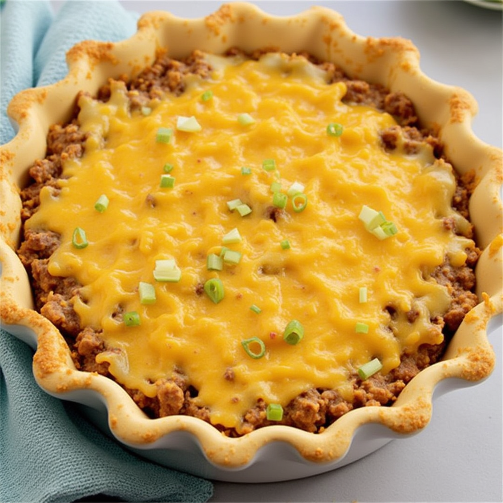 Delicious Taco Pie Recipe: A Tasty Mexican-Inspired Dish