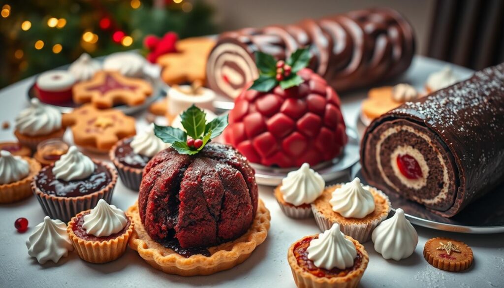 festive desserts