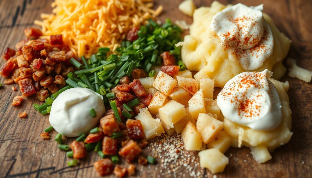 mashed potato toppings