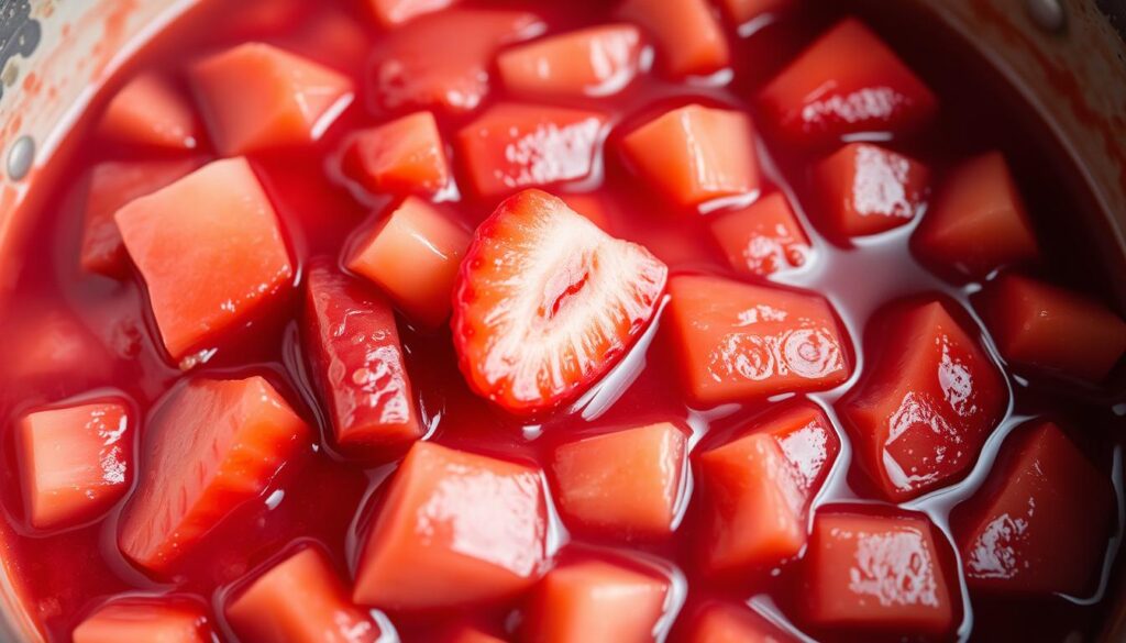 strawberry rhubarb filling