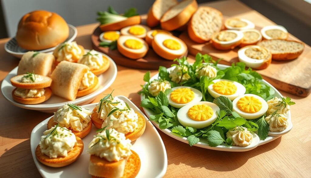 egg salad serving ideas