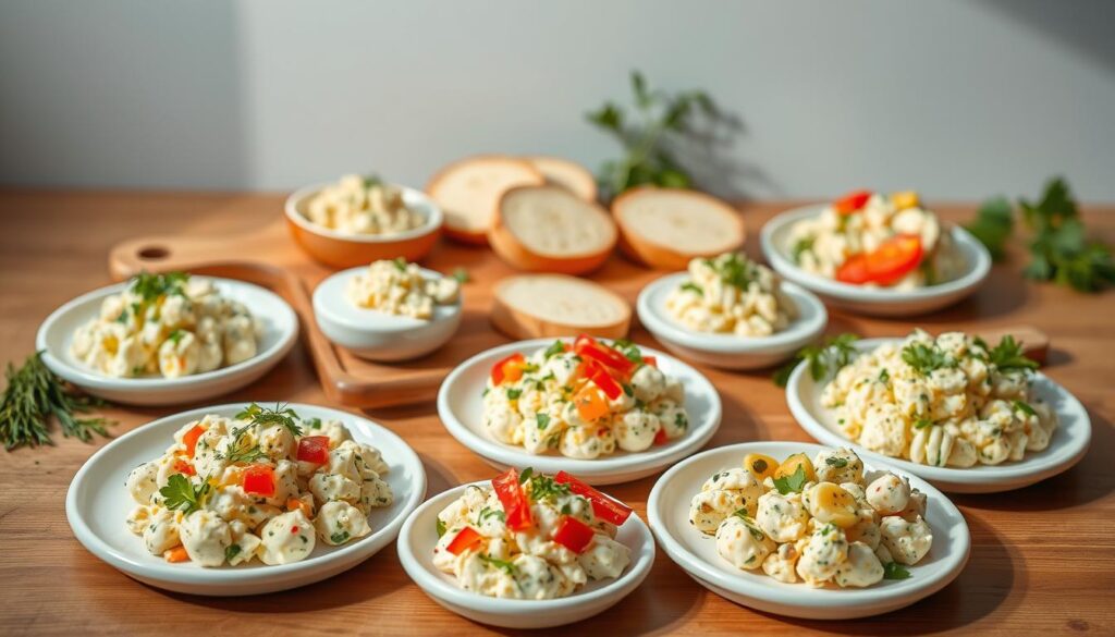 egg salad variations