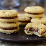 High Altitude Peanut Butter Ganache Cookie Sandwiches