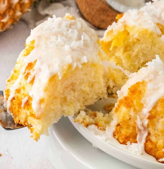 Pineapple Coconut Bundt Cake
