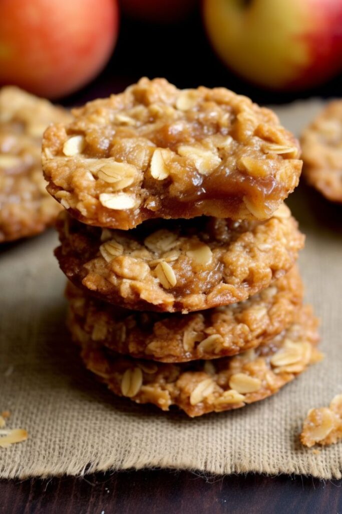 Apple Crisp Cookies
