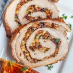 Apple & Bacon Stuffed Pork Loin Roll