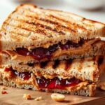 Perfect Grilled Peanut Butter & Jelly Sandwich