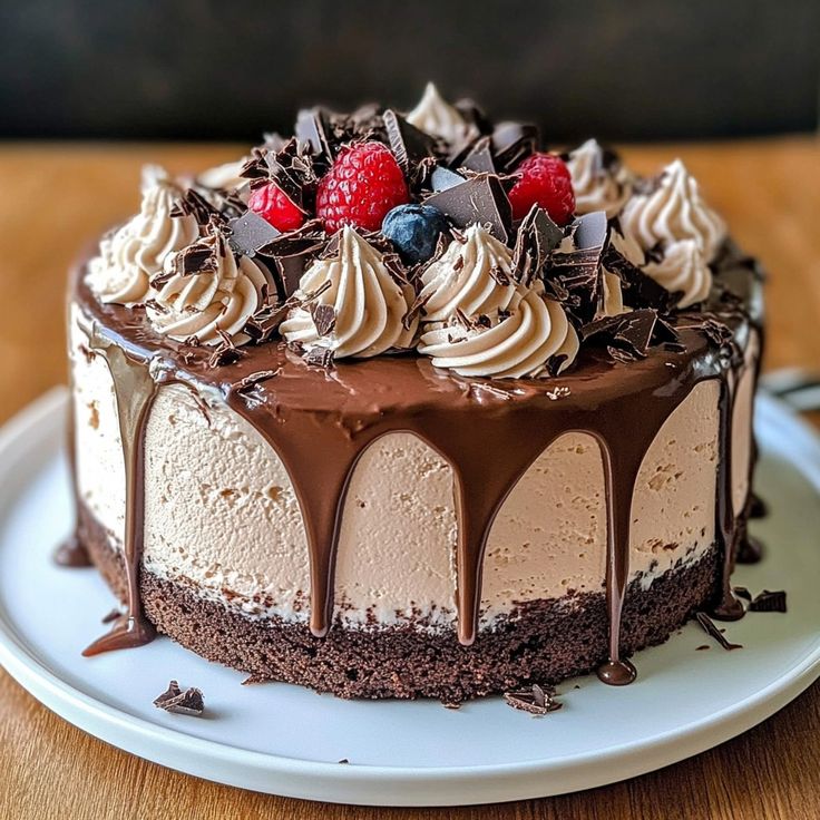 Ice Cream-Flavored Chocolate-Covered Bundt Cake