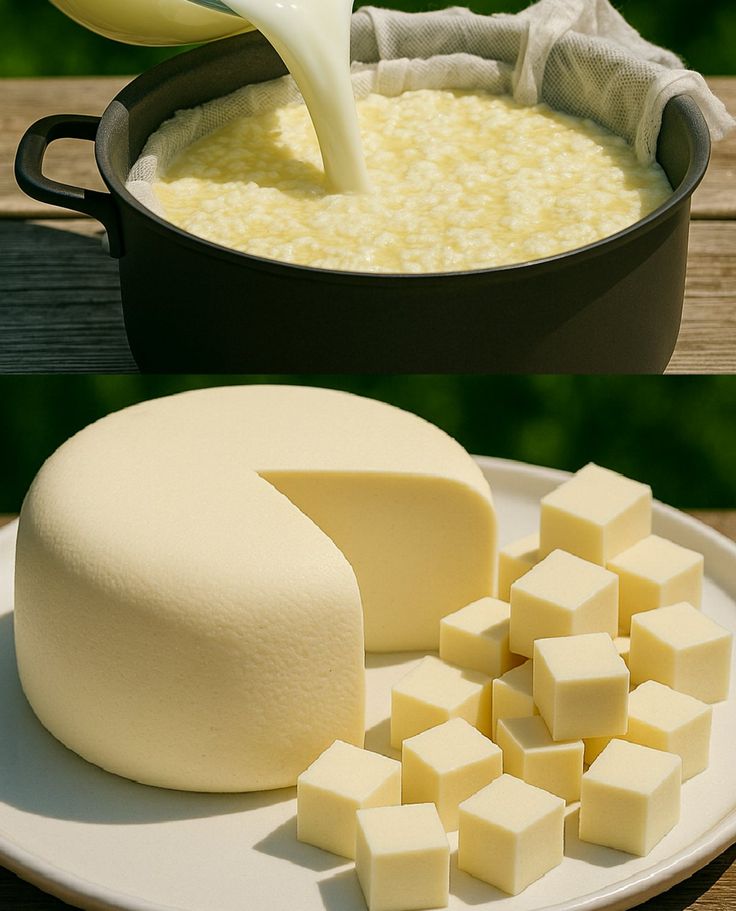 How to Make Delicious Cream Cheese from Milk, Yogurt and Lemon: Simple 3-Ingredient Recipe