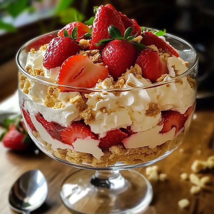 Twinkie Strawberry Cheesecake Trifle