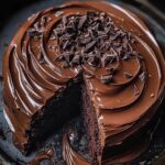 Super Moist Chocolate Cake with Chocolate Ganache
