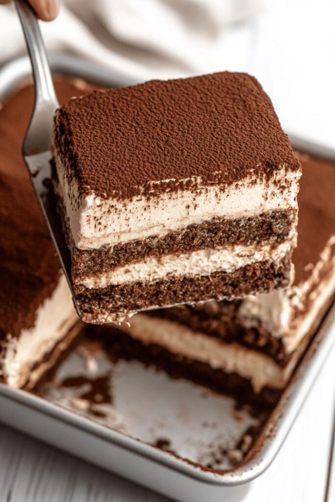 Caramel Chocolate Tiramisu