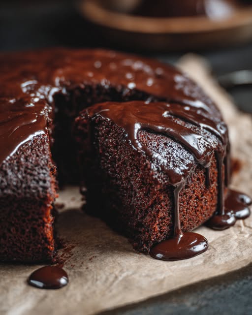 Super Moist Chocolate Cake with Perfect Chocolate Ganache