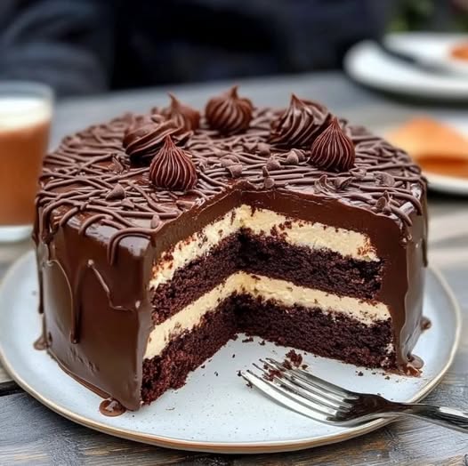 Layered Chocolate Dream Cake