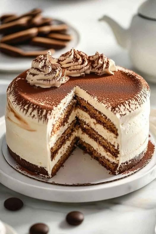 Heavenly Coconut Cream Cake