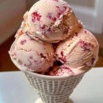 Strawberry Vanilla Bean Ice Cream