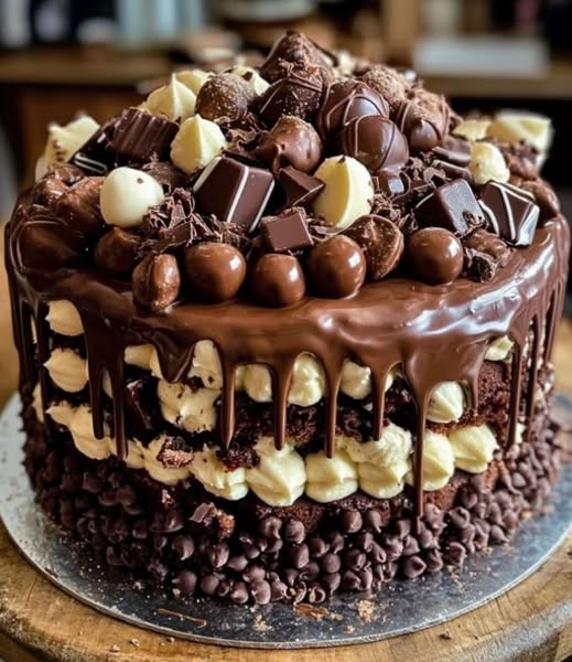 Epic Chocolate Overload Explosion Cake
