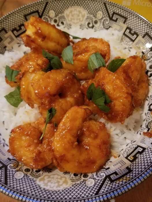 Chinese Chili Garlic Shrimp