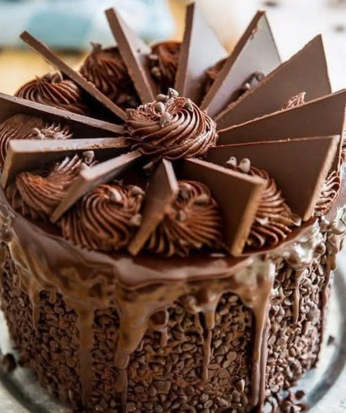 Irresistible Triple Chocolate Cake