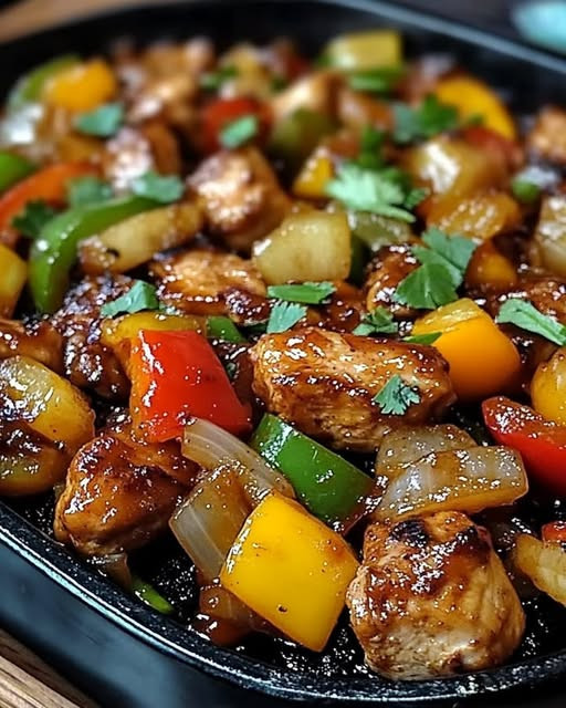 Tropical Hawaiian Chicken on a Sheet Pan