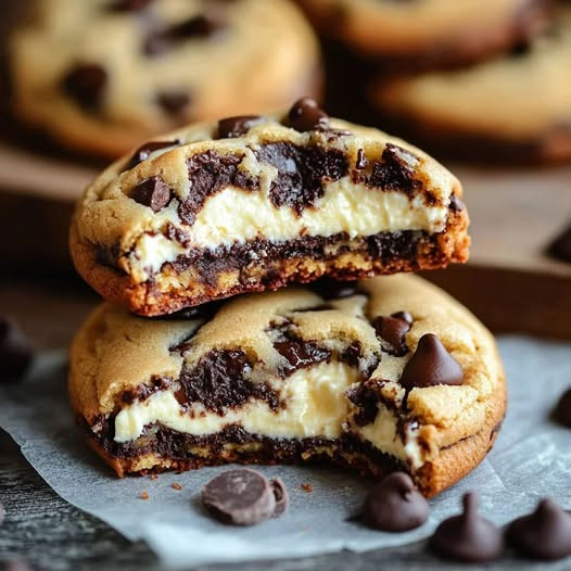Chocolate Chip Cheesecake Cookies