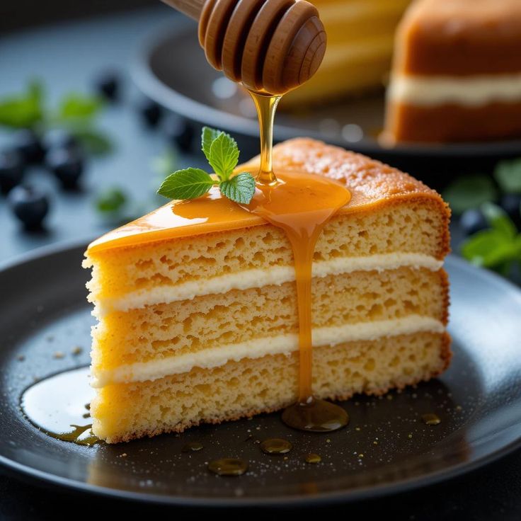 Fantastic Marlenka Honey Cake with Sour Cream Cream – Without the Hassle of Rolling Out