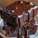 Hot Fudge Brownie Bread