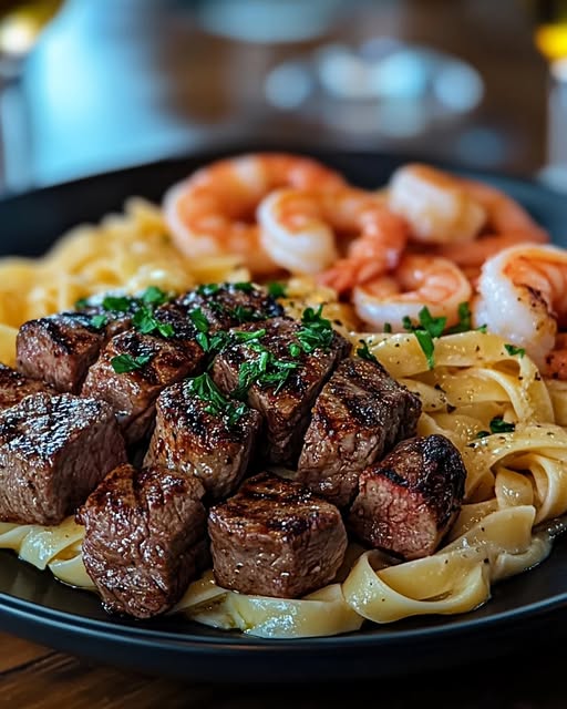 Gourmet Surf & Turf Pasta