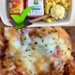 Cheesy Baked Tortellini Casserole with Meat Sauce
