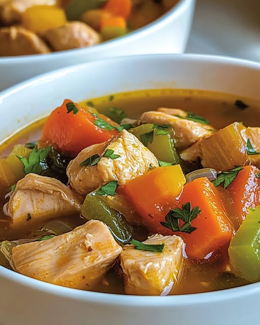 Comforting Slow Cooker Chicken Pot