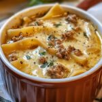 Creamy Alfredo Lasagna Soup
