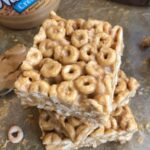 3 Ingredient Peanut Butter Cheerio Bars