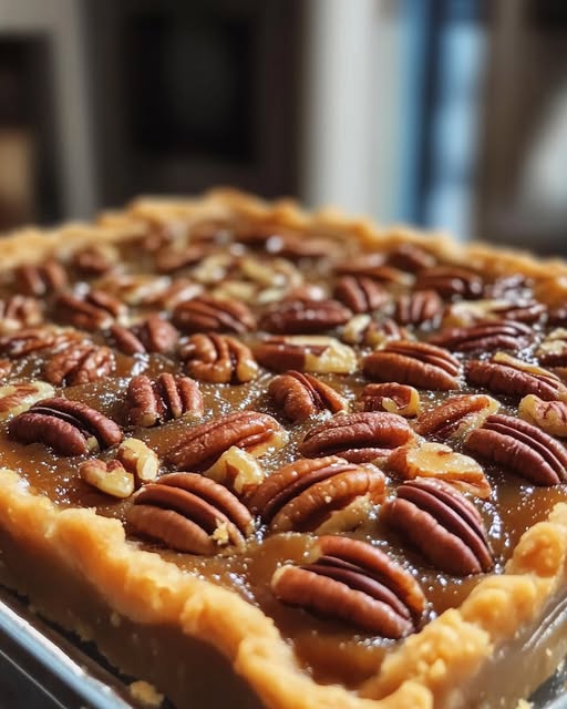 Lazy Girl Pecan Pie Bars