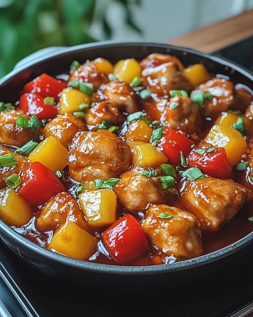 Baked Sweet and Sour Chicken