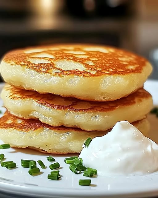 Leftover Mashed Potato Pancakes