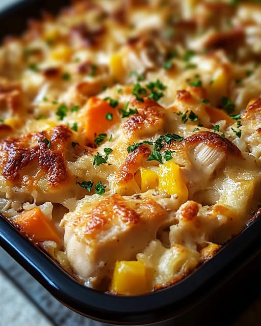 Creamy Chicken Rice Casserole