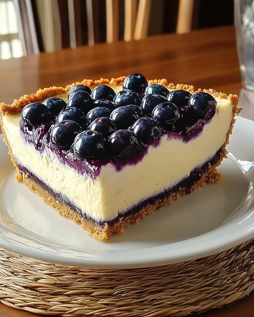 Fresh Blueberry Cheesecake
