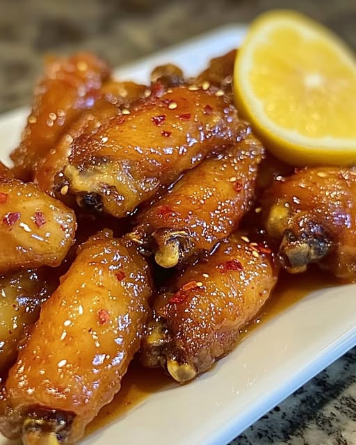 Honey Lemon Pepper Wings