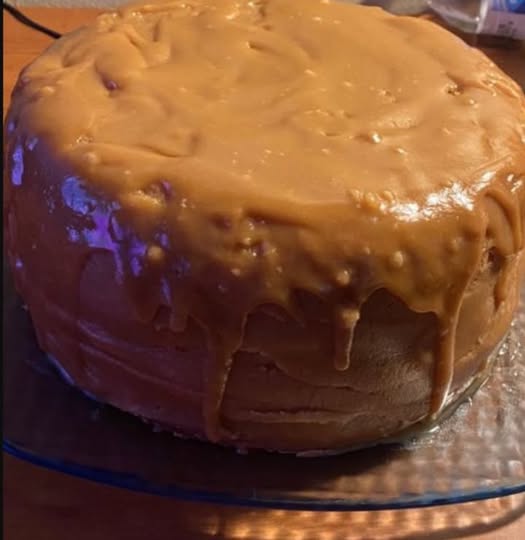 MY FAVORITE CARAMEL ICING