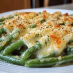 Cheesy Garlic Green Beans