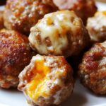 Rotel Cream Cheese Sausage Balls