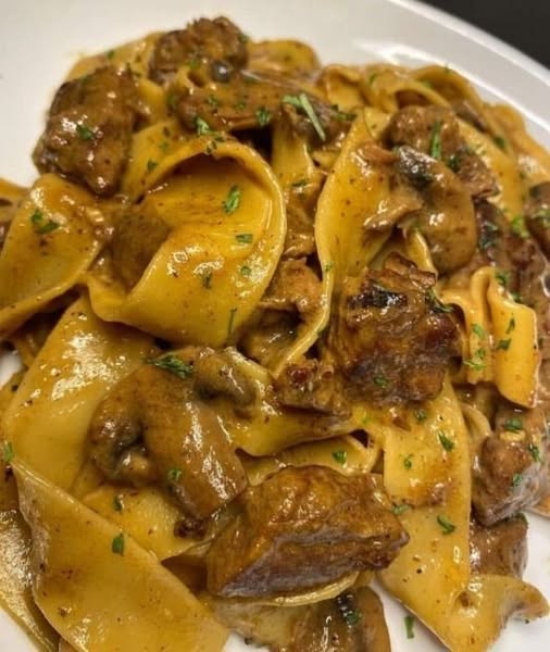 Homemade Beef Stroganoff
